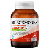 Blackmores Concentrated Curcumin + Active Support 120 Tablets